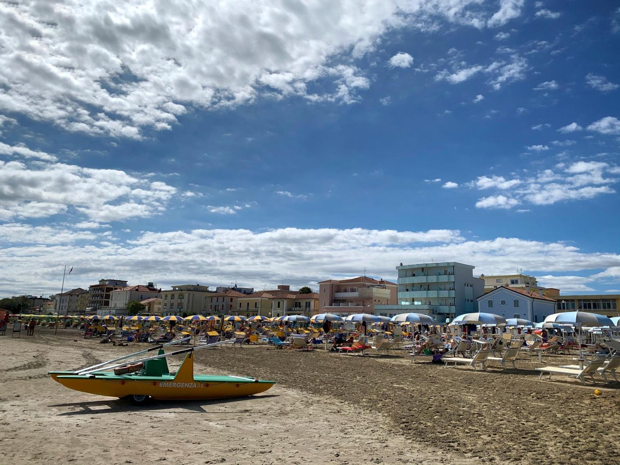 Hotel Acquamarina Viserba Rímini Exterior foto