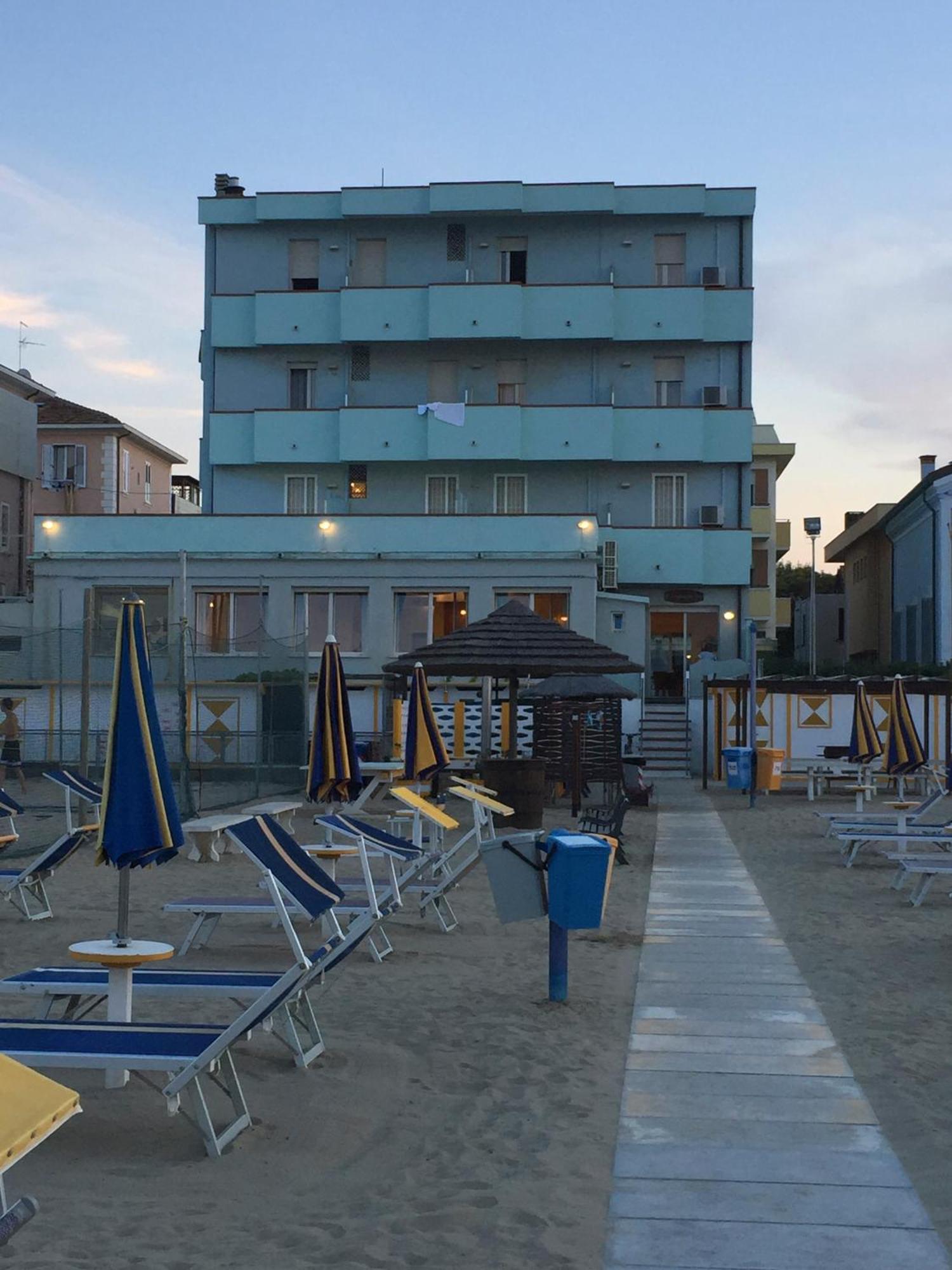 Hotel Acquamarina Viserba Rímini Exterior foto